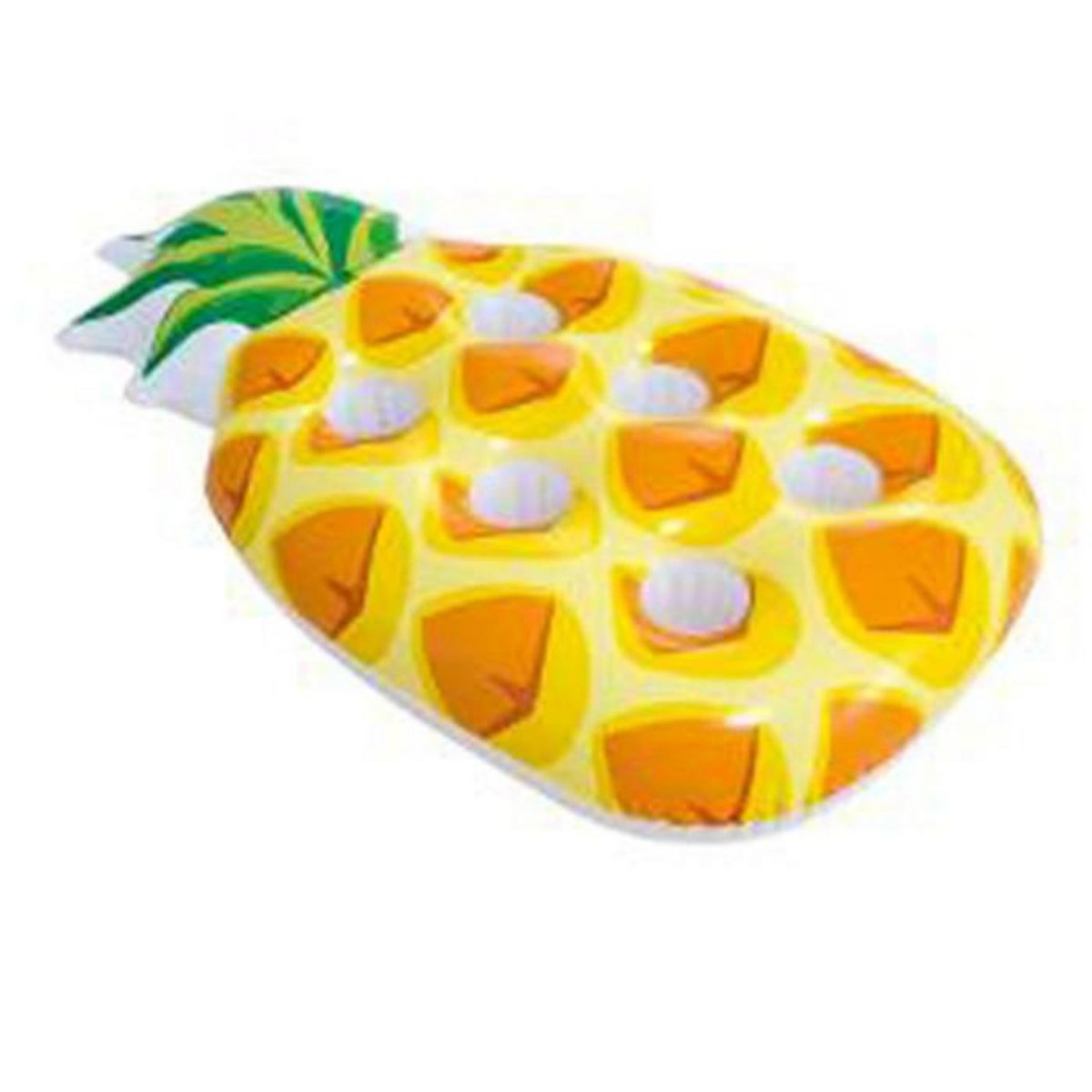 INTEX Porte Verre Gonflable  Ananas  97cm Jaune