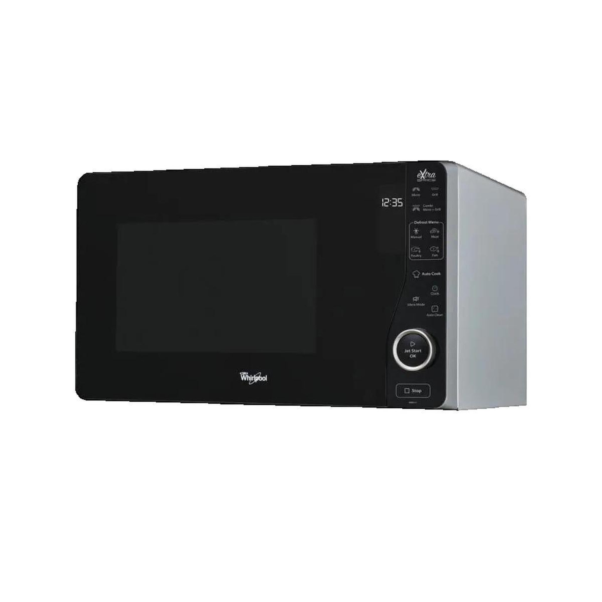 Whirlpool Four à micro-ondes combiné Whirlpool MWF 427 SL ExtraSpace 25 litres argent