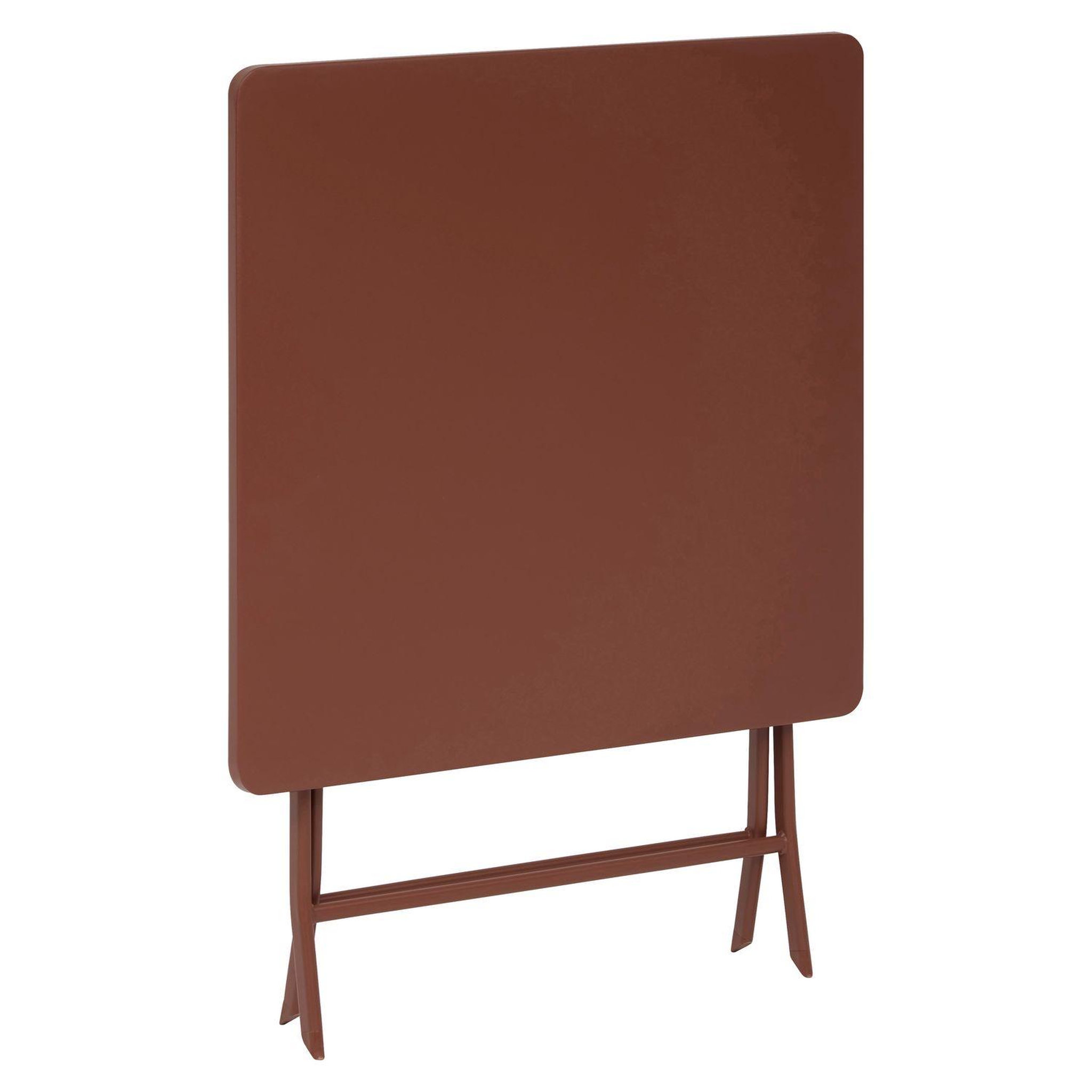 Voir la diapositive 4 : HESPERIDE Table de jardin pliante carrée 2 places greensboro