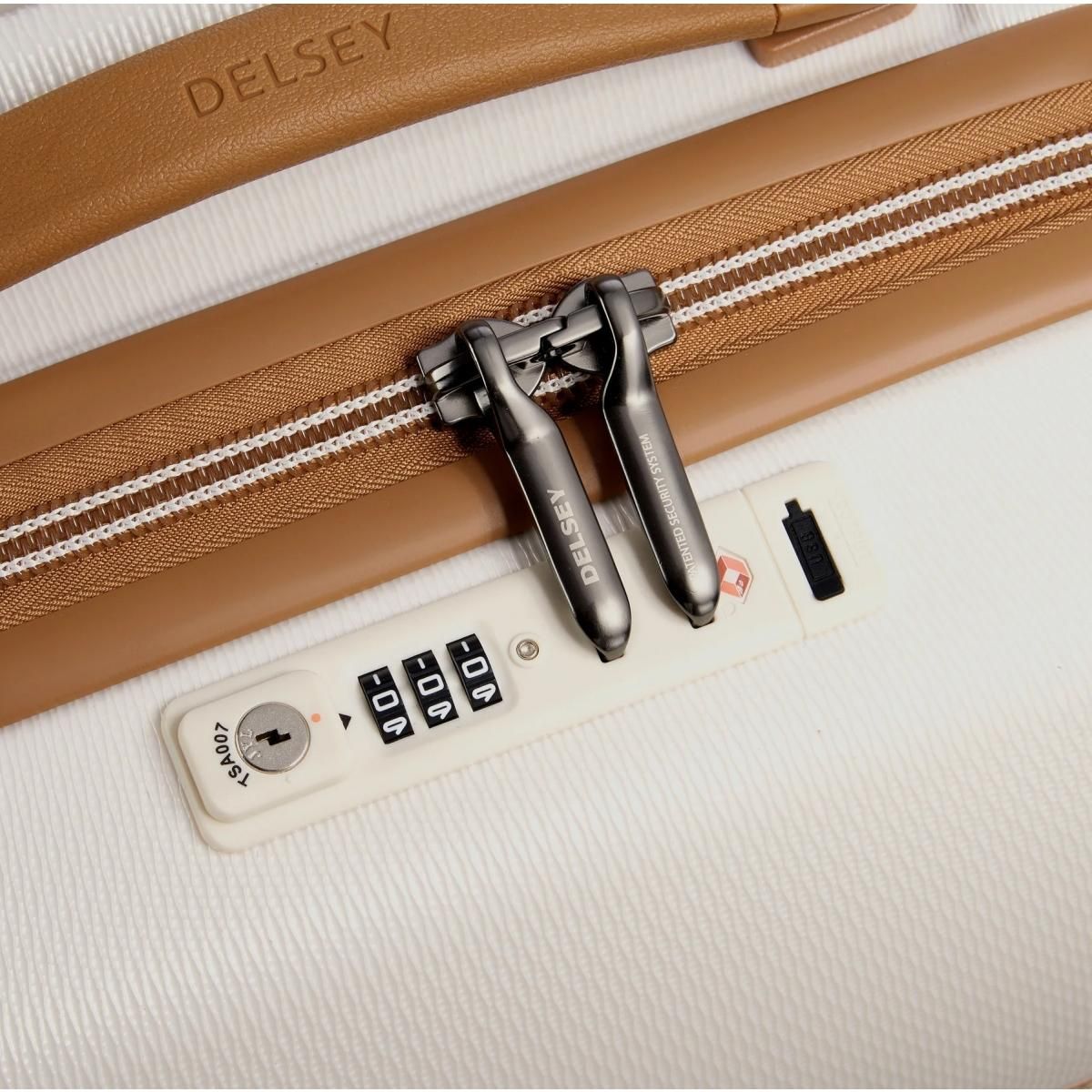 Delsey Valise cabine rigide Chatelet Air 2.0 TSA polycarbonate 55cm