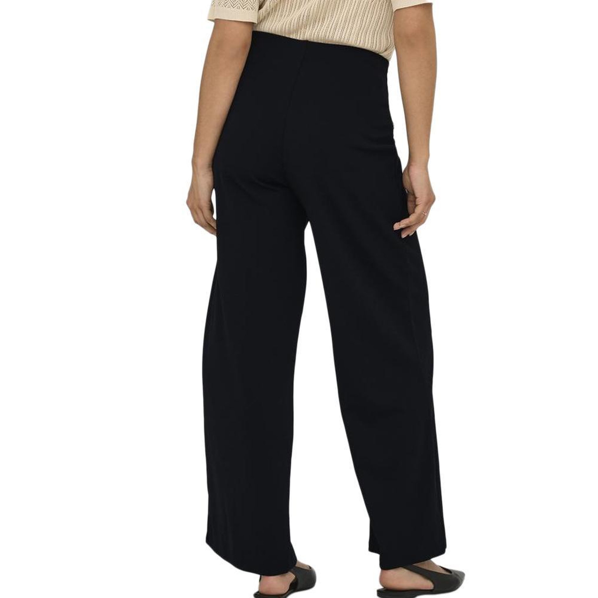 Voir la diapositive 2 : JACQUELINE DE YONG Pantalon Noir Femme JDY Geggo 15343979