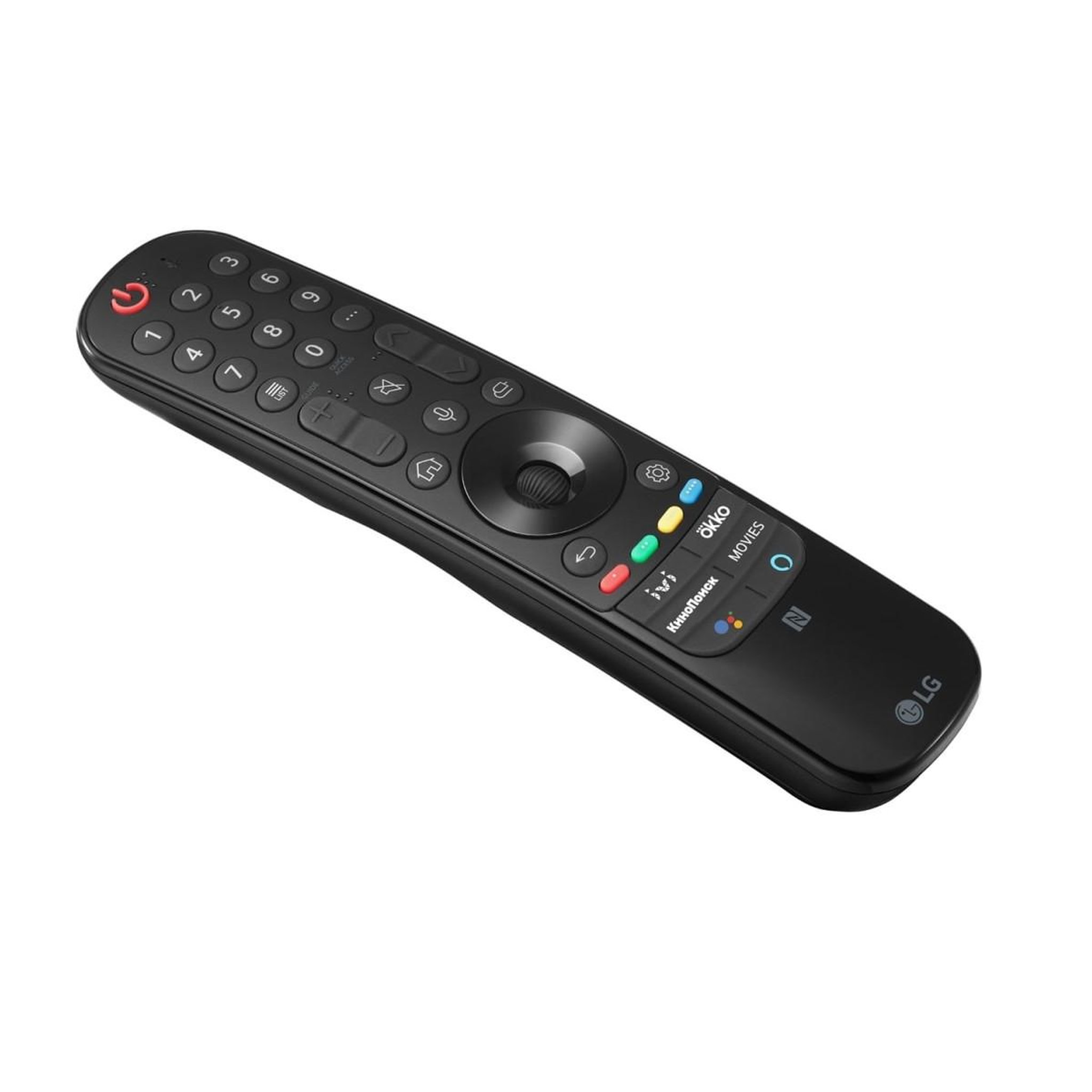 Voir la diapositive 3 : LG LG MR21GC.KEU télécommande Appareil domotique, TV Boutons poussoirs/roue