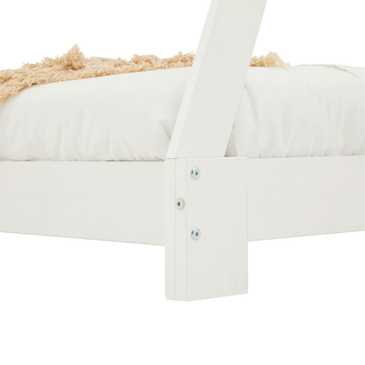 IDIMEX Lit tipi ELIN, 90 x 200 cm en pin massif