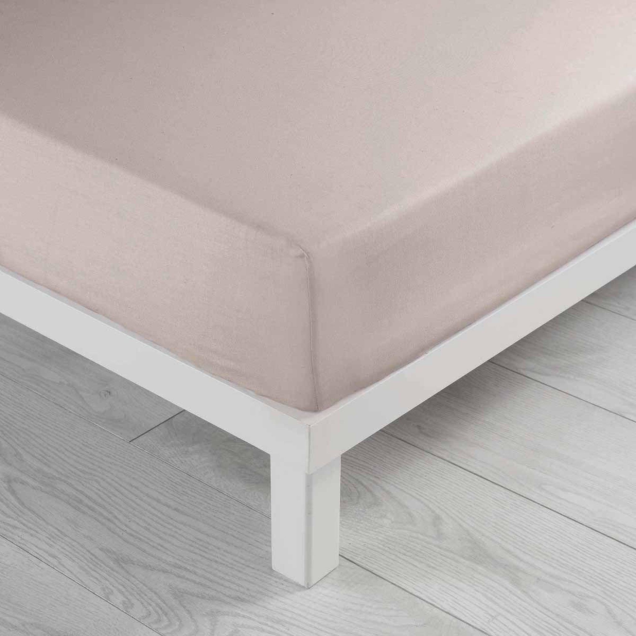 Voir la diapositive 3 : Douceur d'Intérieur Drap housse microfibre  oscar  140x190cm naturel