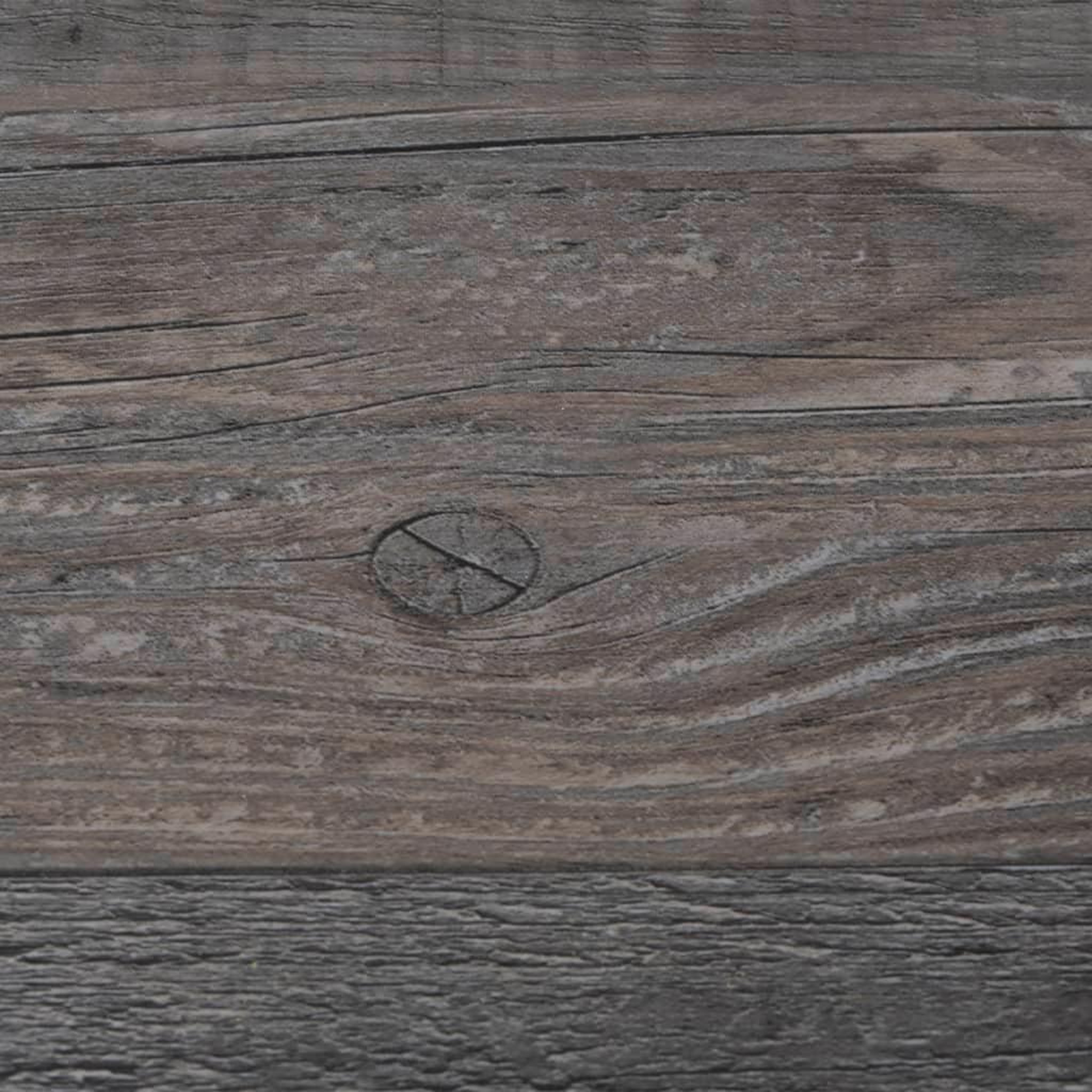 Voir la diapositive 5 : VIDAXL Dalles de plancher PVC 5,02 m^2 2 mm autoadhesif bois industriel