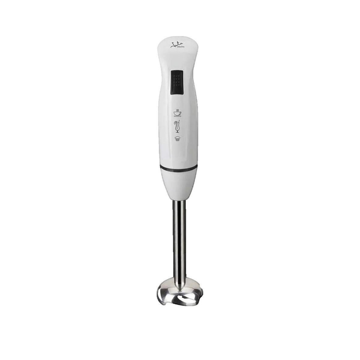 JATA Mixeur Plongeant Jata BT126 400W Acier Inoxydable et Plastique Blanc