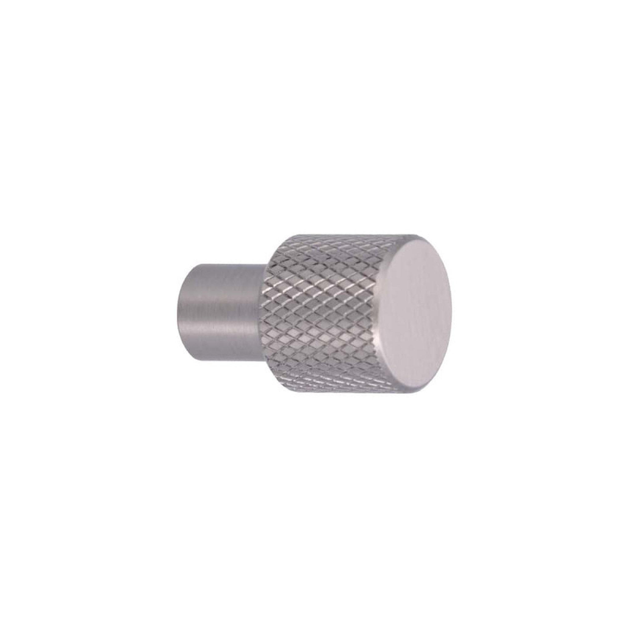  Bouton pour meuble SIRO Aluminium - 16 mm - Inox mat