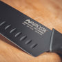 Voir la diapositive 5 : NIROSTA Couteau de cuisine Santoku lame de 16 cm Nirosta Black Edition