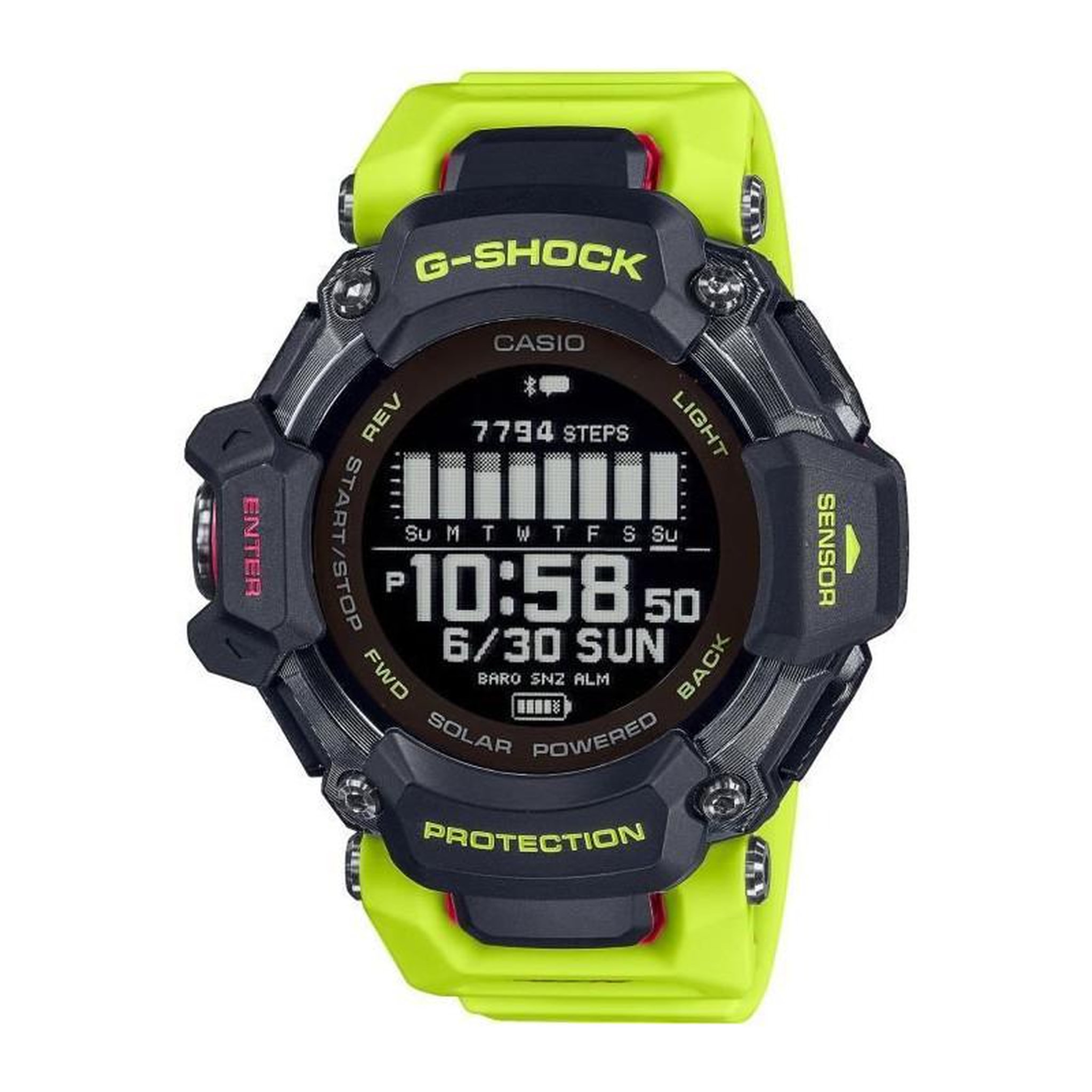 CASIO Montre - CASIO - G-Shock Sport - GBD-H2000-1A9ER - Gris clair