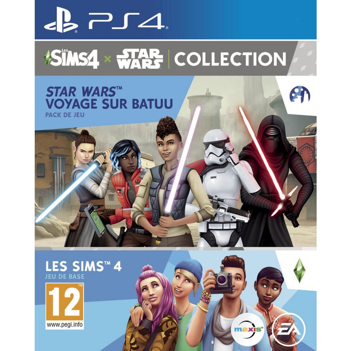 Namco Les Sims 4 + Star Wars: Voyage sur Batuu PS4