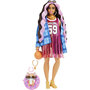 Voir la diapositive 1 : BARBIE Poupée mannequin Barbie Extra robe basketball