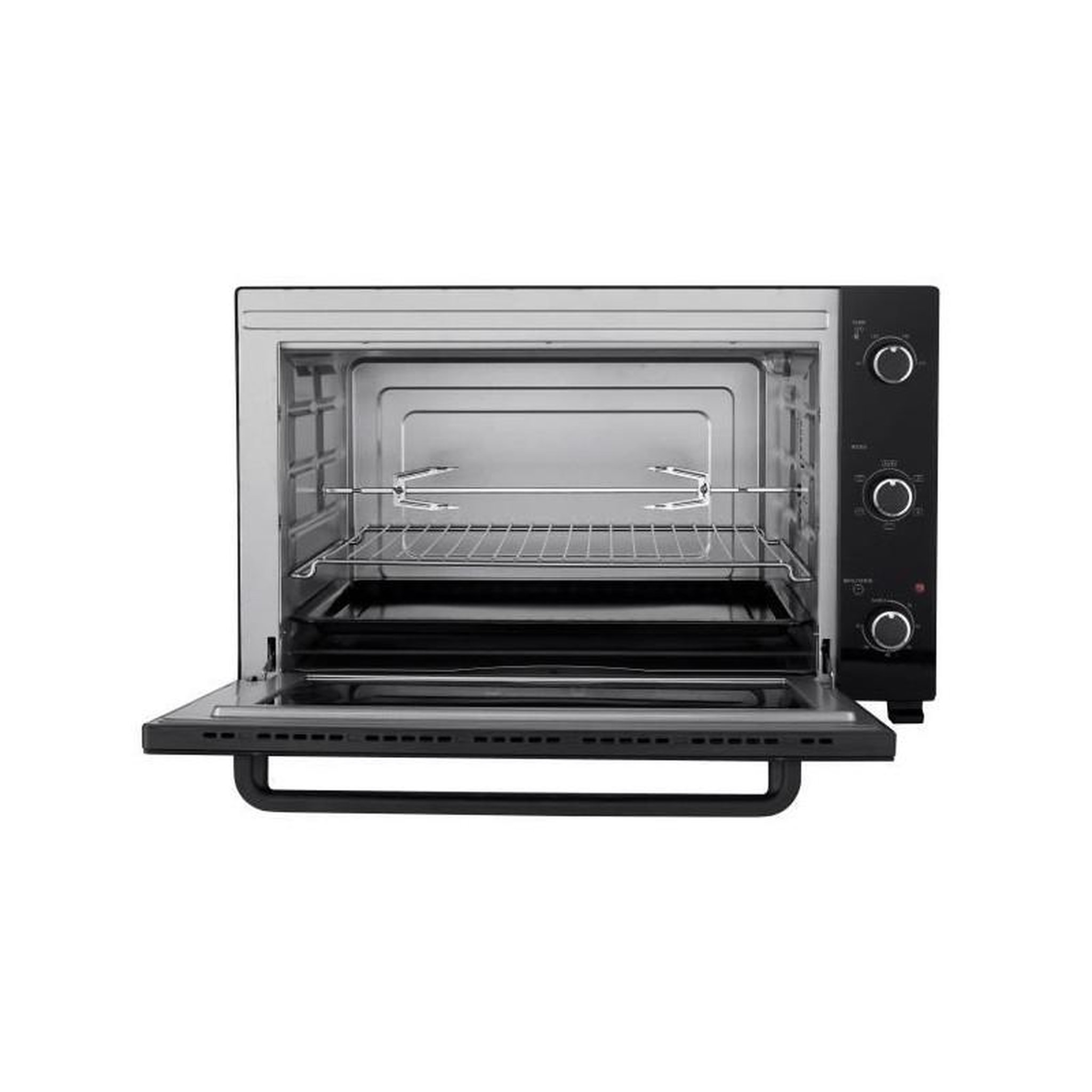 Voir la diapositive 2 : CONTINENTAL EDISON Minifour électrique -Chaleur tournante- CONTINENTAL EDISON - CEMF80B - Noir - L68 x H42,8 x P 48 cm