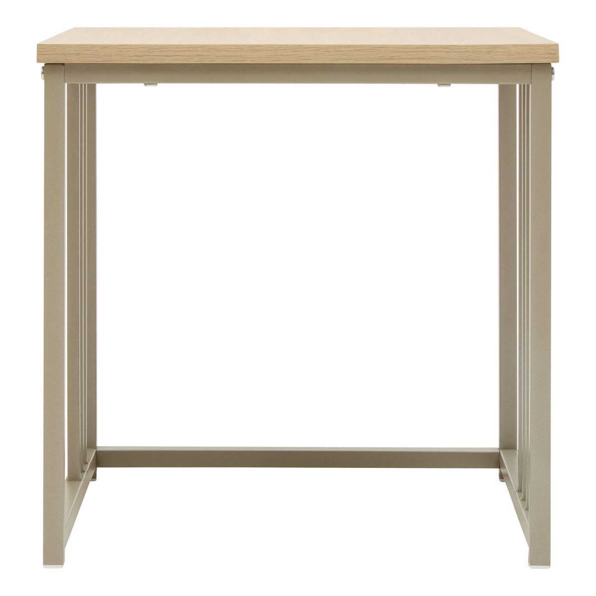 Voir la diapositive 6 : FIVE Lot de 2 Tables d'Appoint Gigognes  Duna  45cm Sable