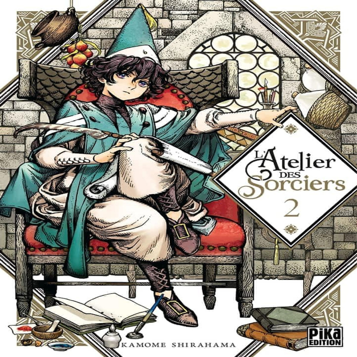 L'ATELIER DES SORCIERS TOME 2 , Shirahama Kamome