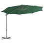 Voir la diapositive 3 : VIDAXL Parasol de jardin avec base portable vert
