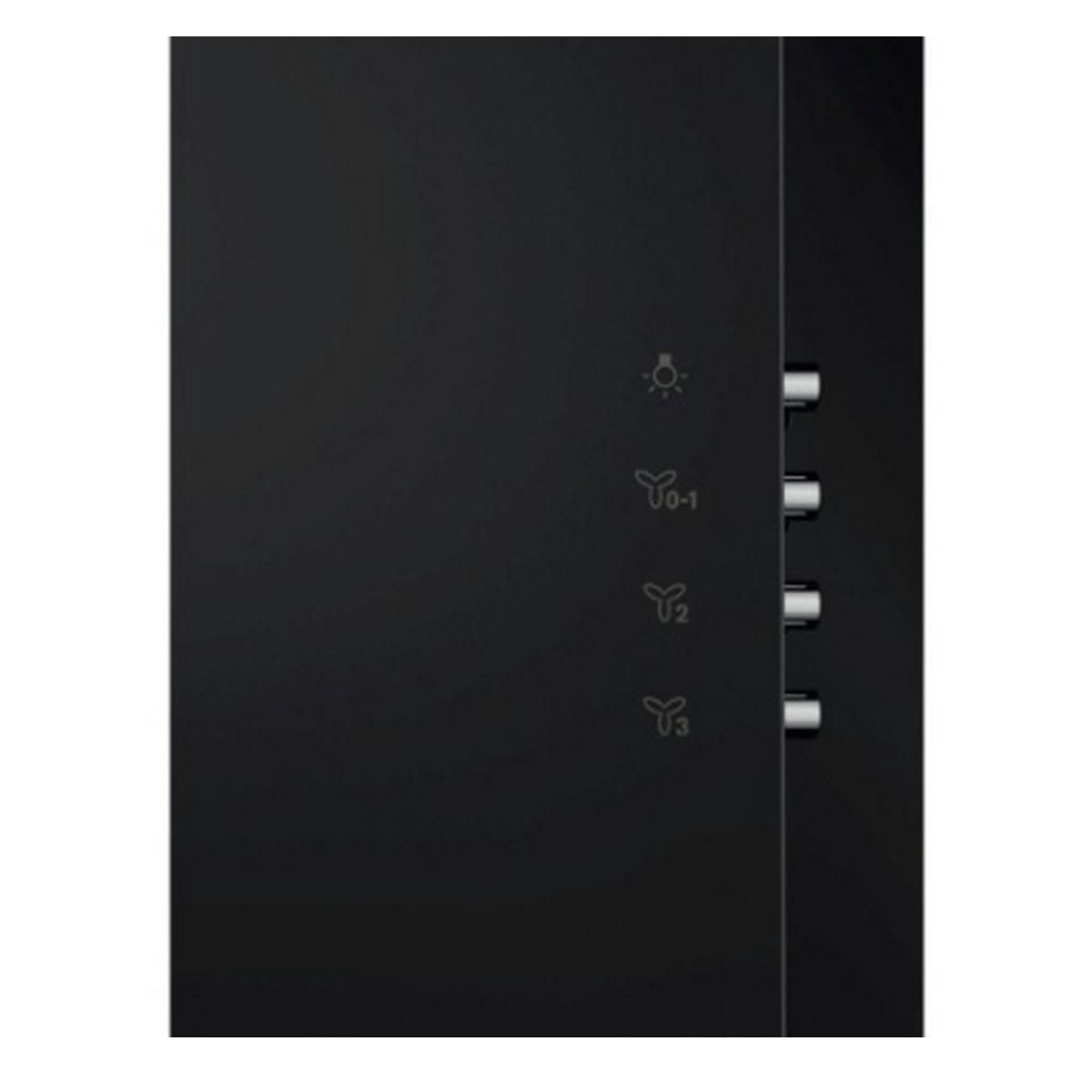 ELECTROLUX Hotte décorative murale 90cm 600m3/h noir - LFV329K