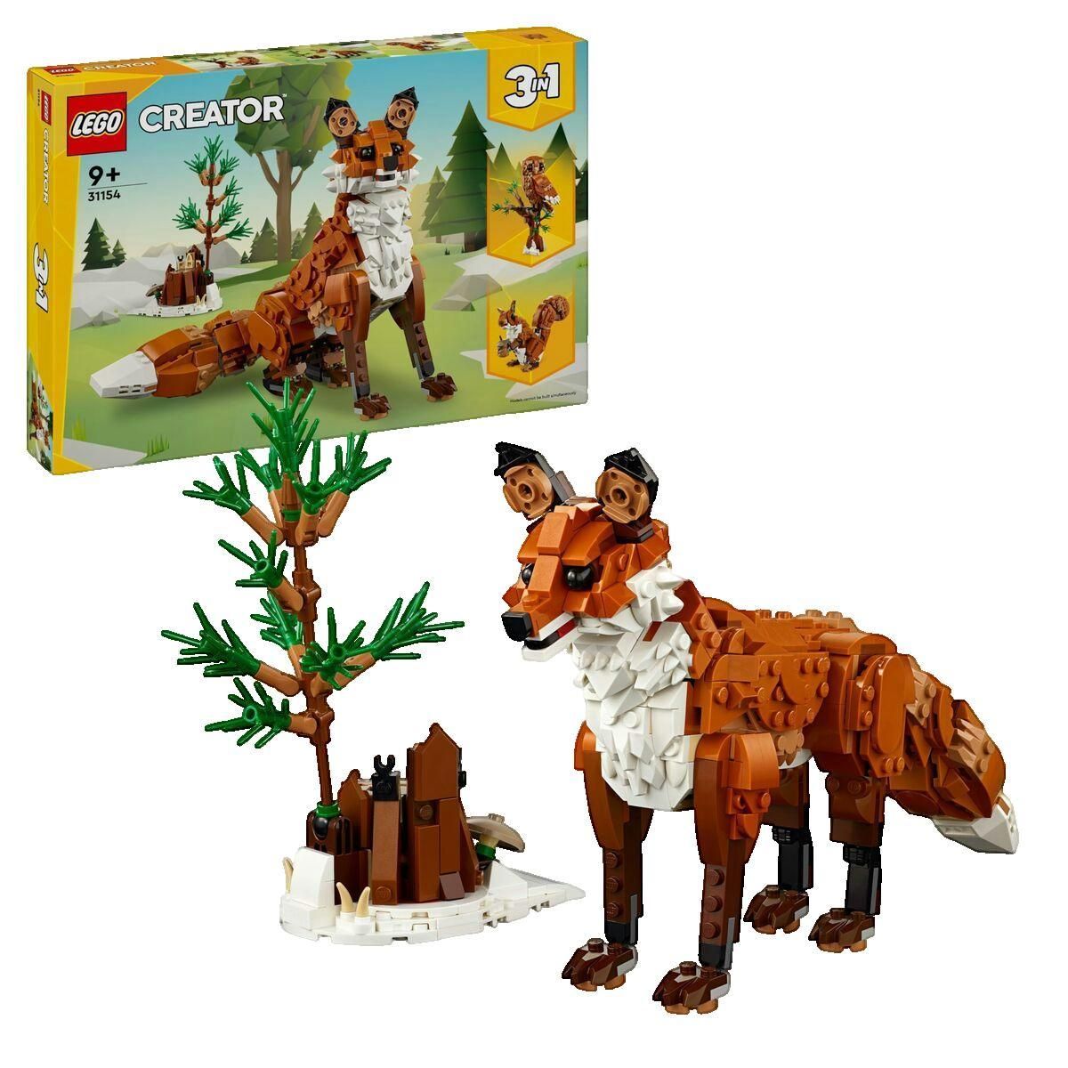 LEGO Jeu de construction LEGO Les Animaux de la Forêt - Renard Roux