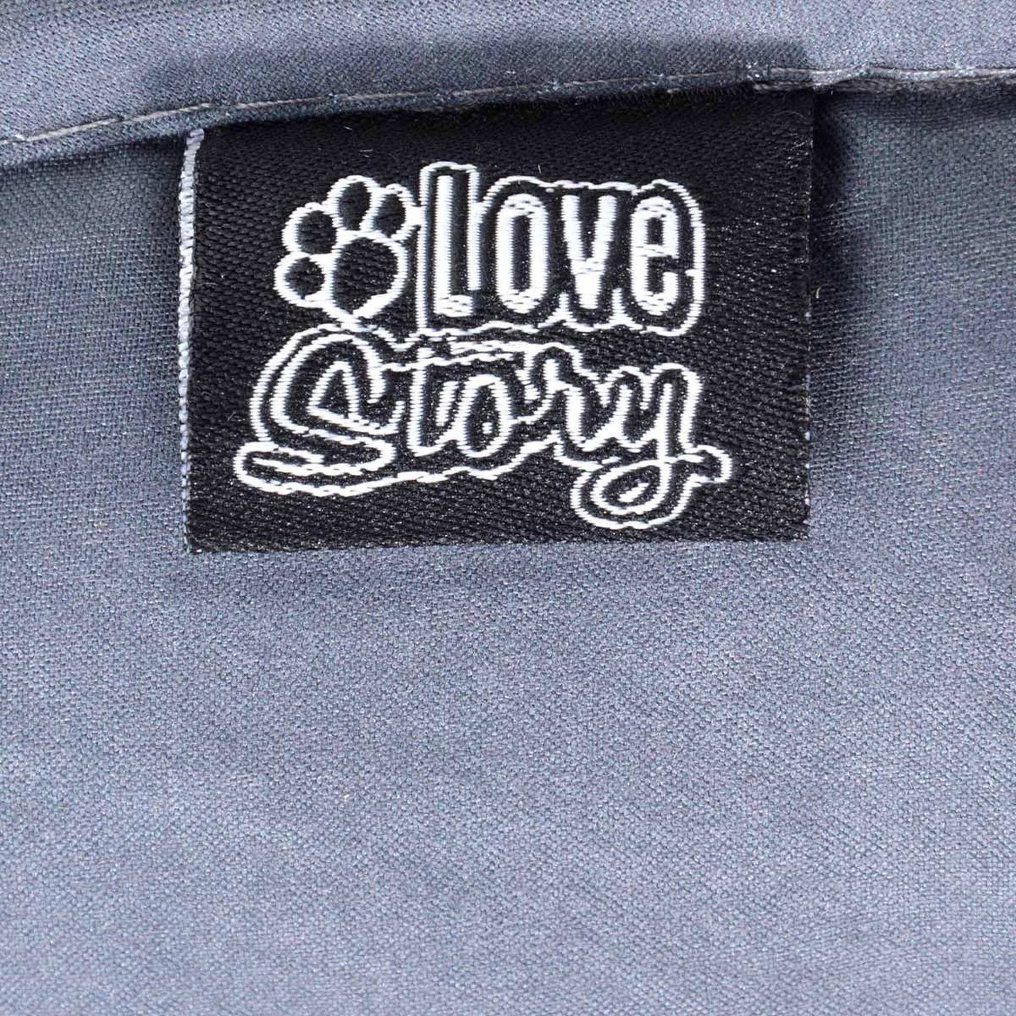Voir la diapositive 2 : LOVE STORY Coussin pour chien & chat  softy  87cm charbon