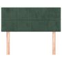 Voir la diapositive 3 : VIDAXL Tete de lit Vert fonce 80x5x78/88 cm Velours