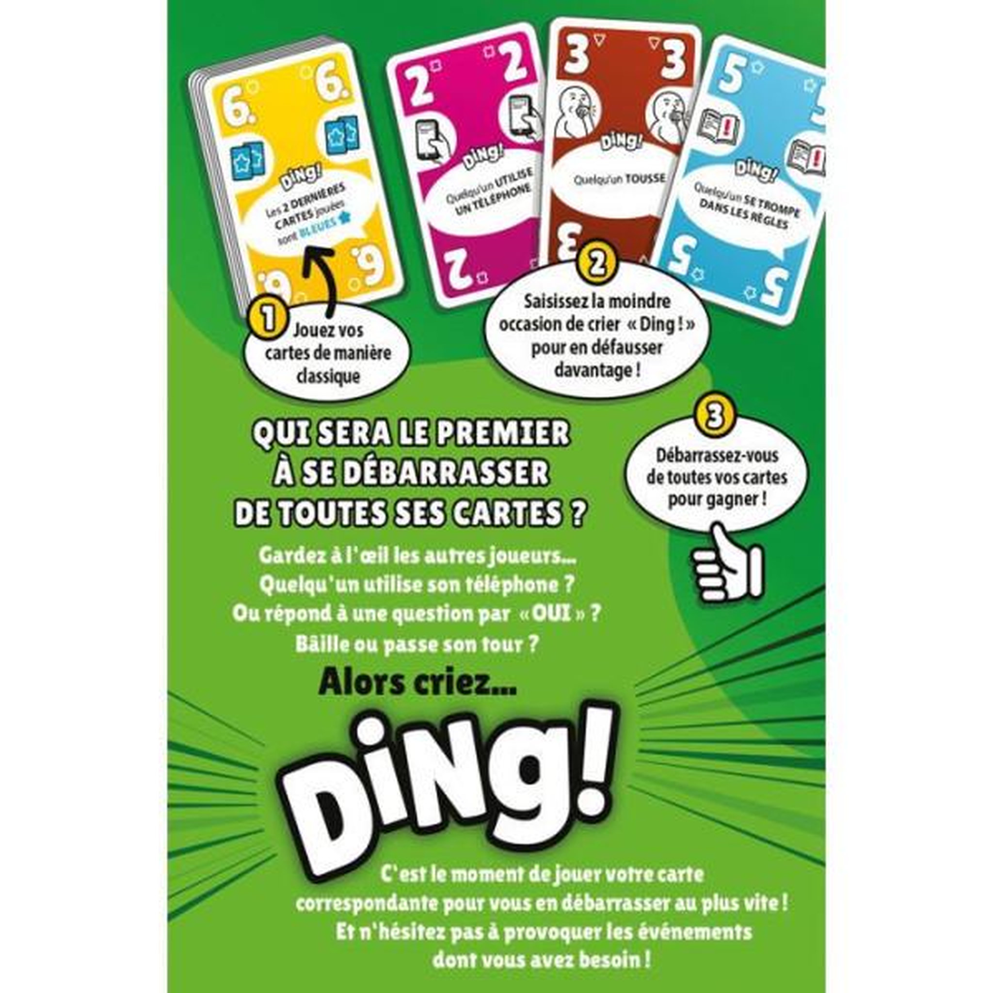 Voir la diapositive 3 : Asmodee Jeu d'ambiance Asmodee Ding