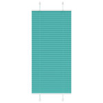 VIDAXL Store plisse vert petrole 65x150 cm largeur du tissu 64,4 cm