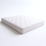 THE WHITE STONE Matelas 80x190 à Ressorts Ensachés et Mémoire de Forme | Hauteur 25 cm | Ergonomique, Ignifuge, Anallergique | Fabriqué en Italie. Coloris disponibles : Blanc