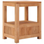 Voir la diapositive 5 : VIDAXL Table de chevet 40x30x50 cm bois de teck massif