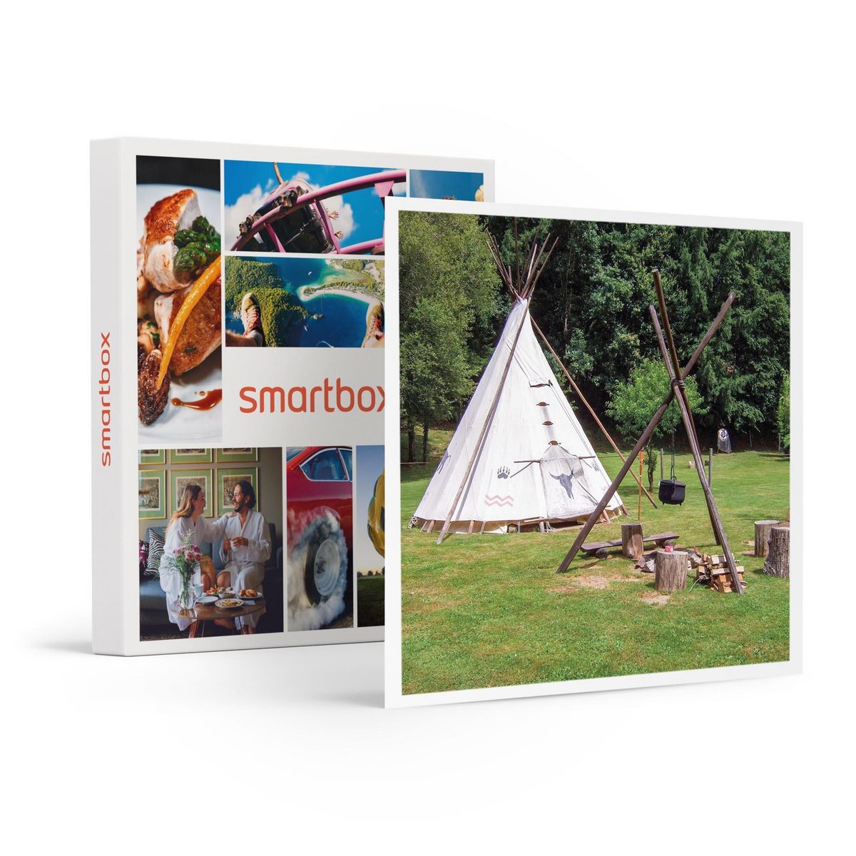 Smartbox 4 jours insolites en tipi près de Limoges - Coffret Cadeau Séjour