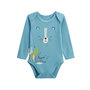 Voir la diapositive 3 : Petit Béguin Lot de 2 bodies bébé manches longues Oscar
