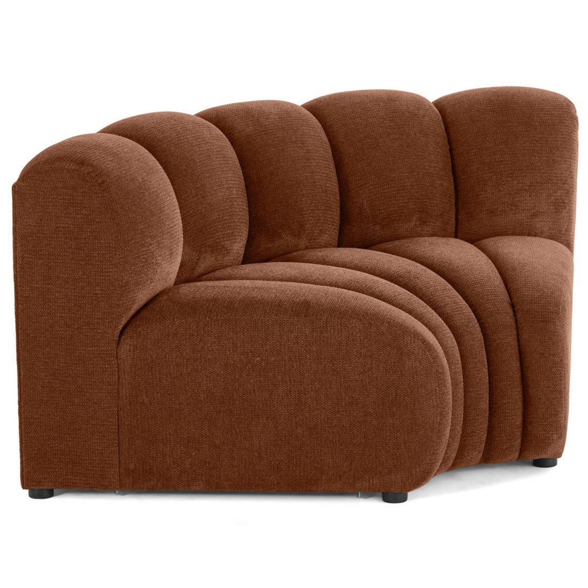 LISA DESIGN Debbie - module d'angle réversible en tissu texturé