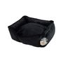 Voir la diapositive 3 : Paris Prix Panier Chien & Chat Velours  Crafty  55cm Noir
