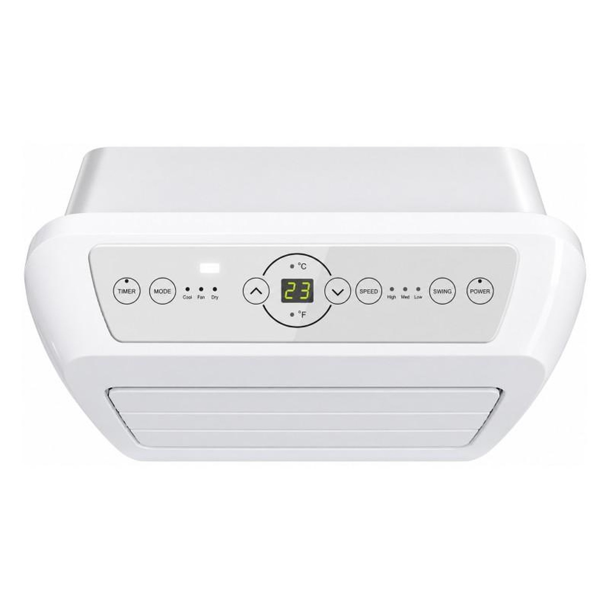 Voir la diapositive 6 : HAIER Haier - climatiseur mobile 12000 btu - froid & chauffage & déshumidification