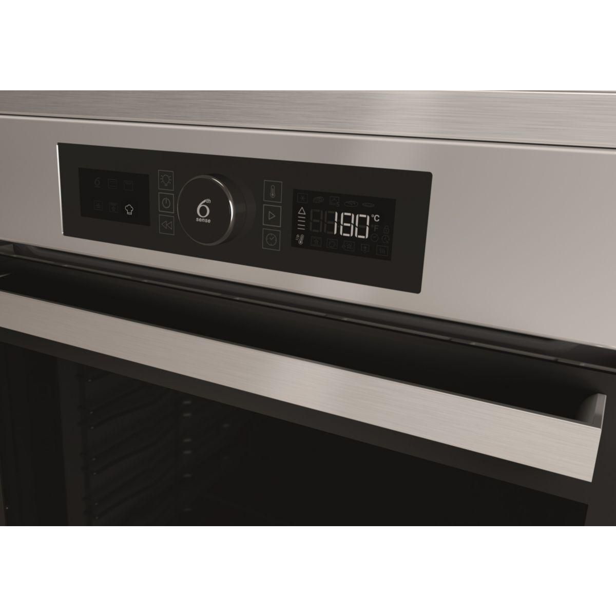Whirlpool Cuisinière induction pyrolyse WS68IS8APX/FR 6ème Sens