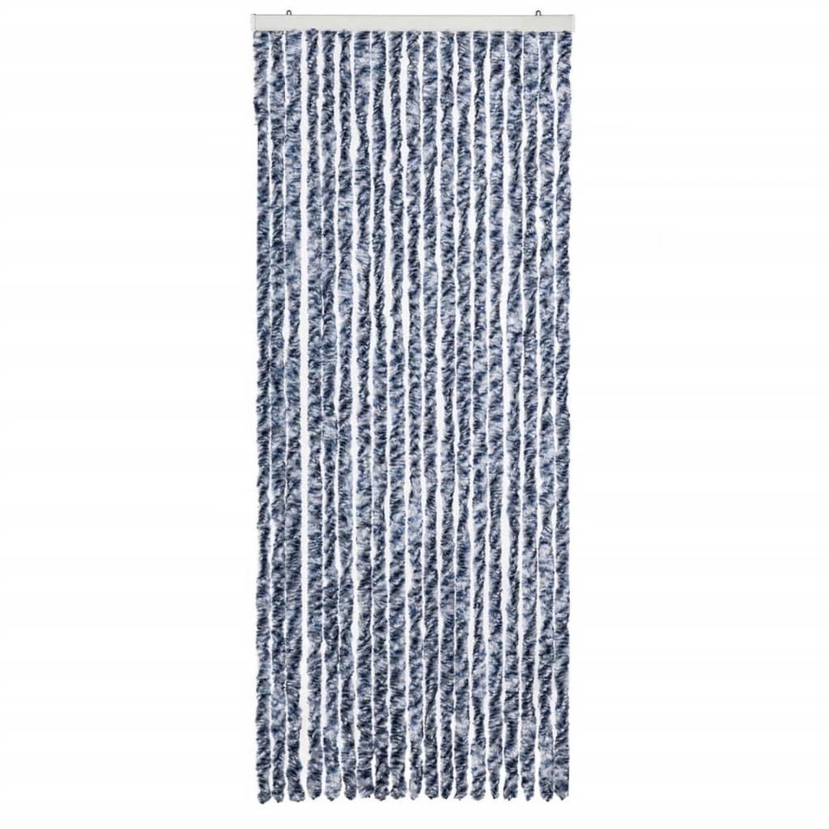 VIDAXL Moustiquaire Bleu et blanc 56x200 cm Chenille