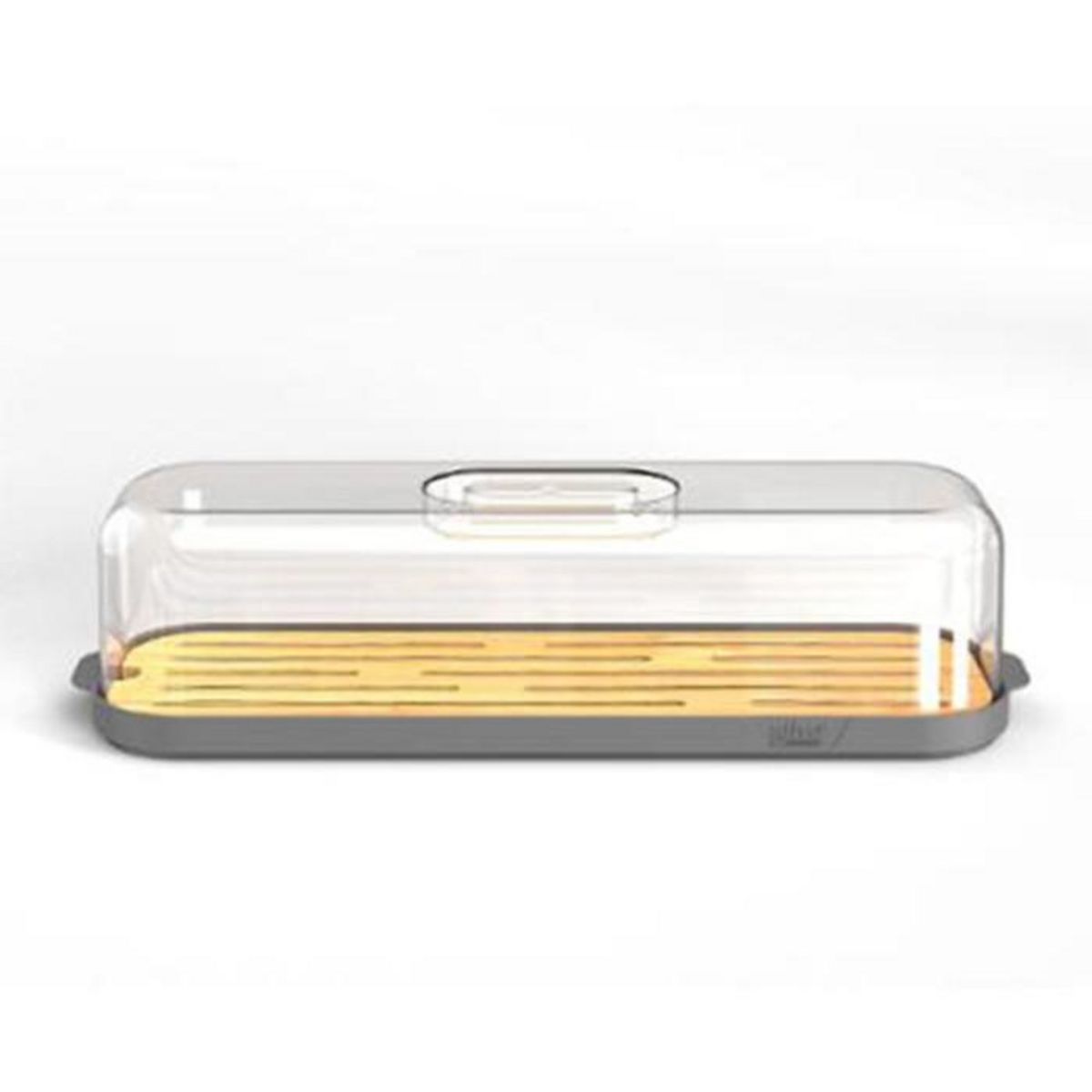 FIVE Boîte à Baguette  Fresheat  39cm Gris & Transparent