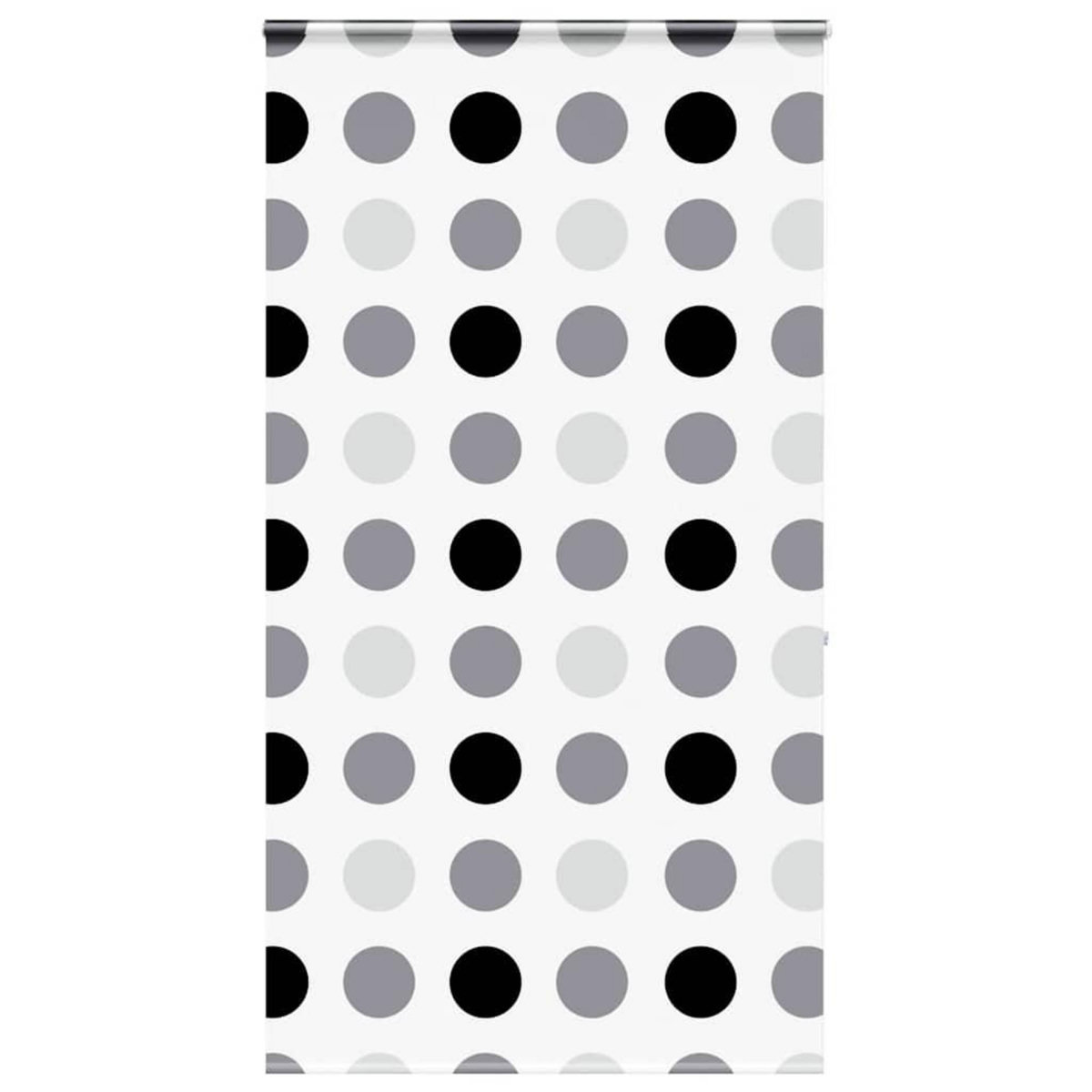 VIDAXL Store enrouleur de douche avec cassette largeur du tissu 136 cm