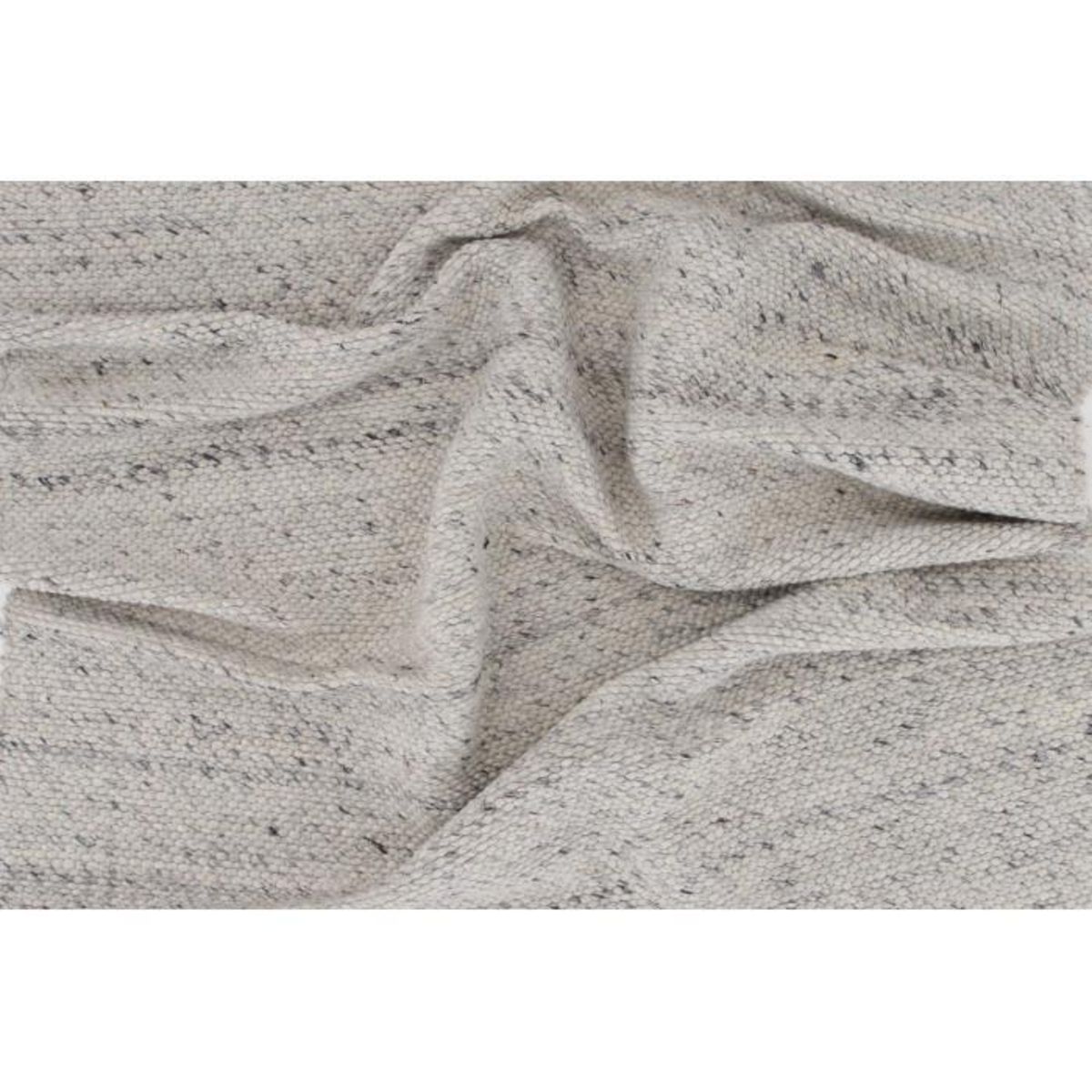 Paris Prix Tapis Déco en Laine  Ganga  201x303cm Ivoire