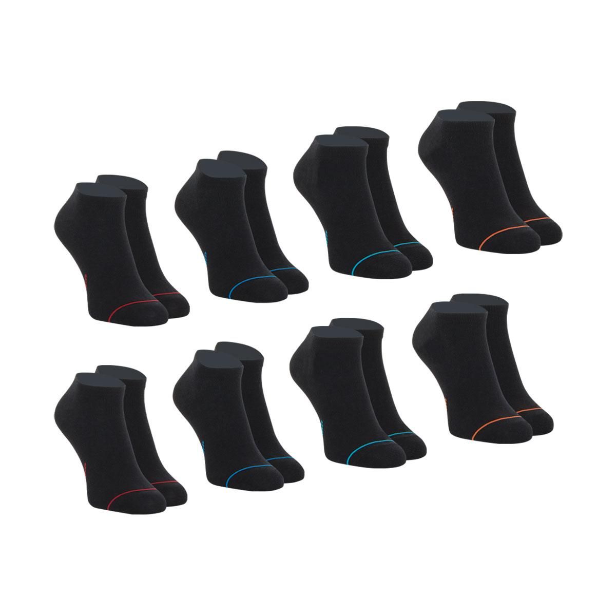 Athena Lot de 8 paires de socquettes low cut Ecopack