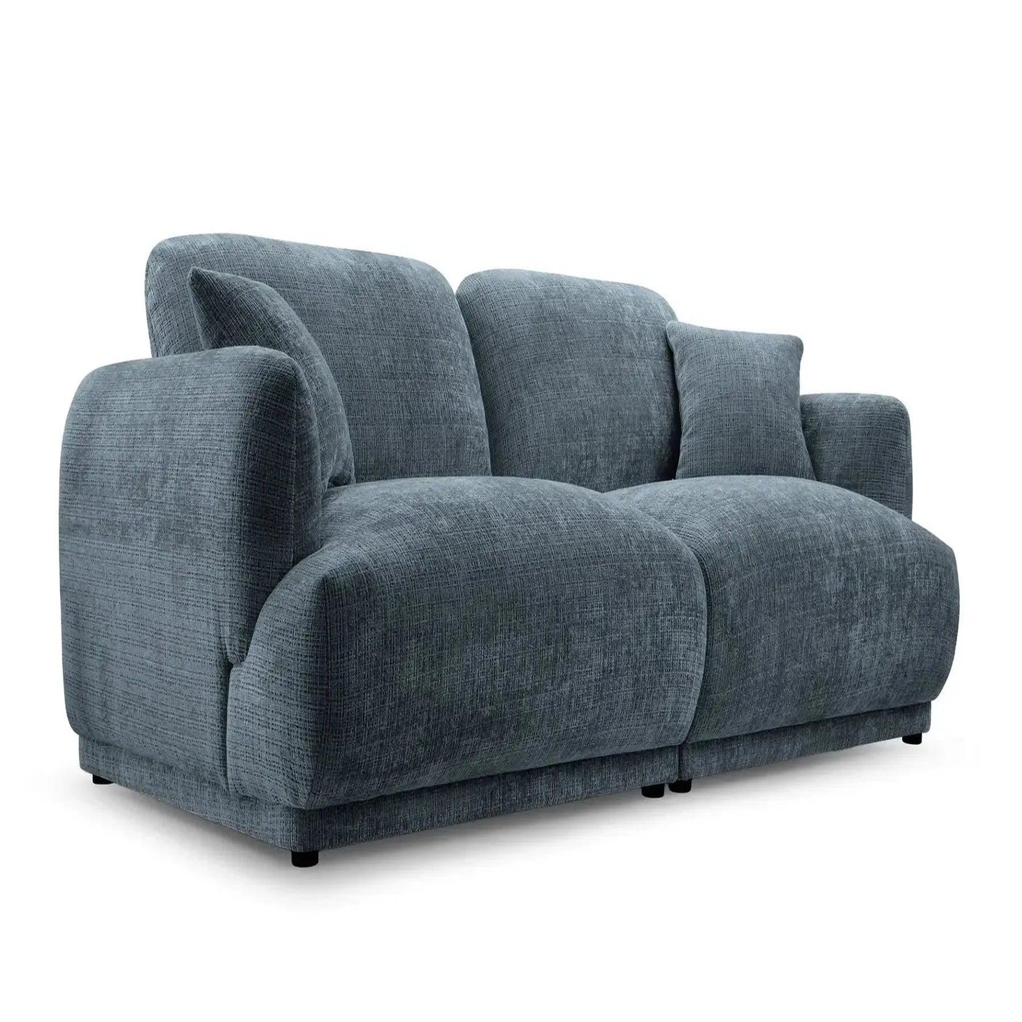 Voir la diapositive 6 : CASANOVA PARIS Rosalie - canapé droit tissu chenille 2 places
