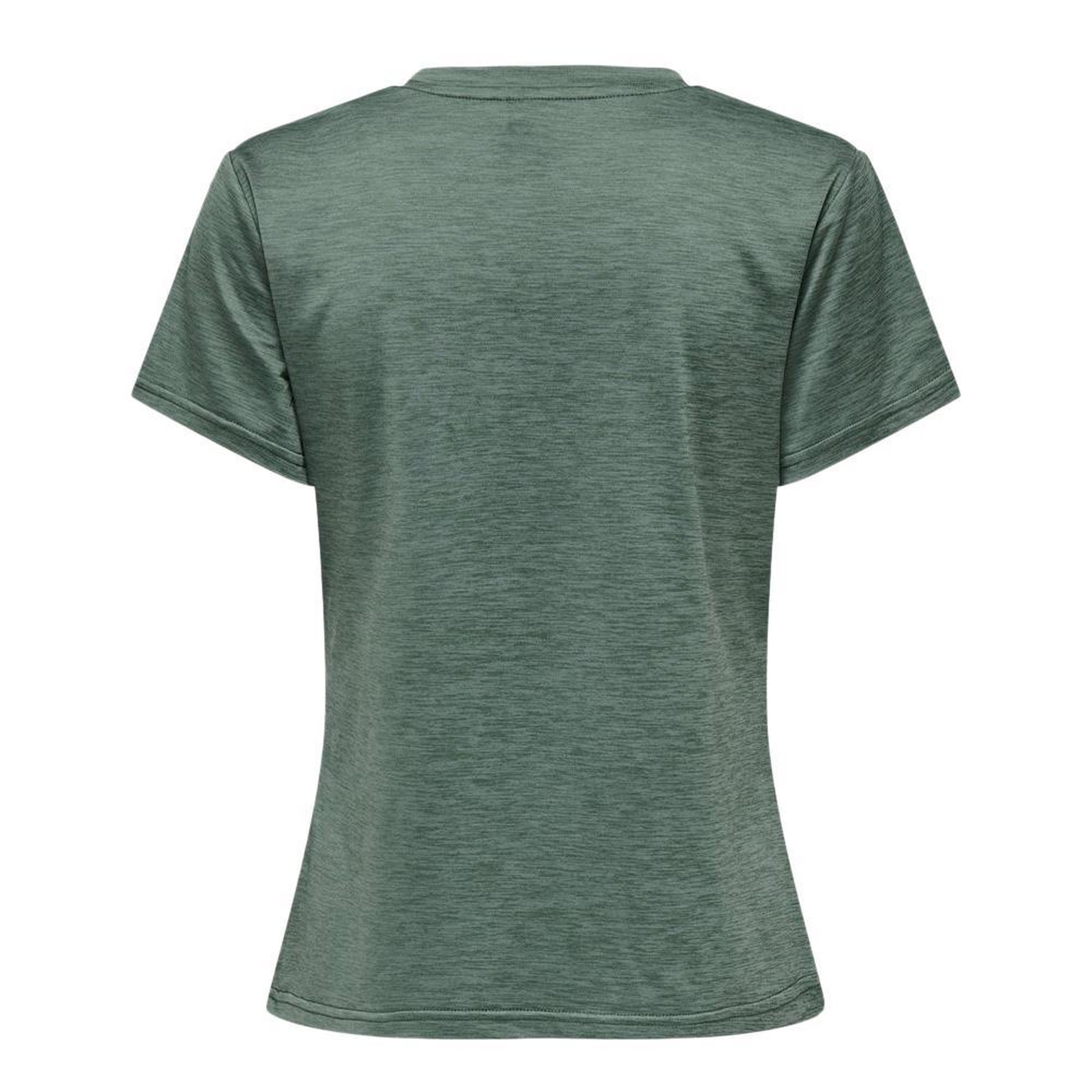 Voir la diapositive 2 : Only T-shirt de Sport Vert Femme Only Core