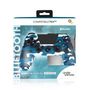 Voir la diapositive 4 : PROXIMA Manette Bluetooth Camouflage Bleu PS4