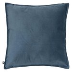 ATMOSPHERA Coussin Déco Uni  Lilou  45x45cm Bleu Égéen