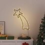 Voir la diapositive 2 : VIDAXL Lumières de Noël silhouette d étoile filante 115 LED