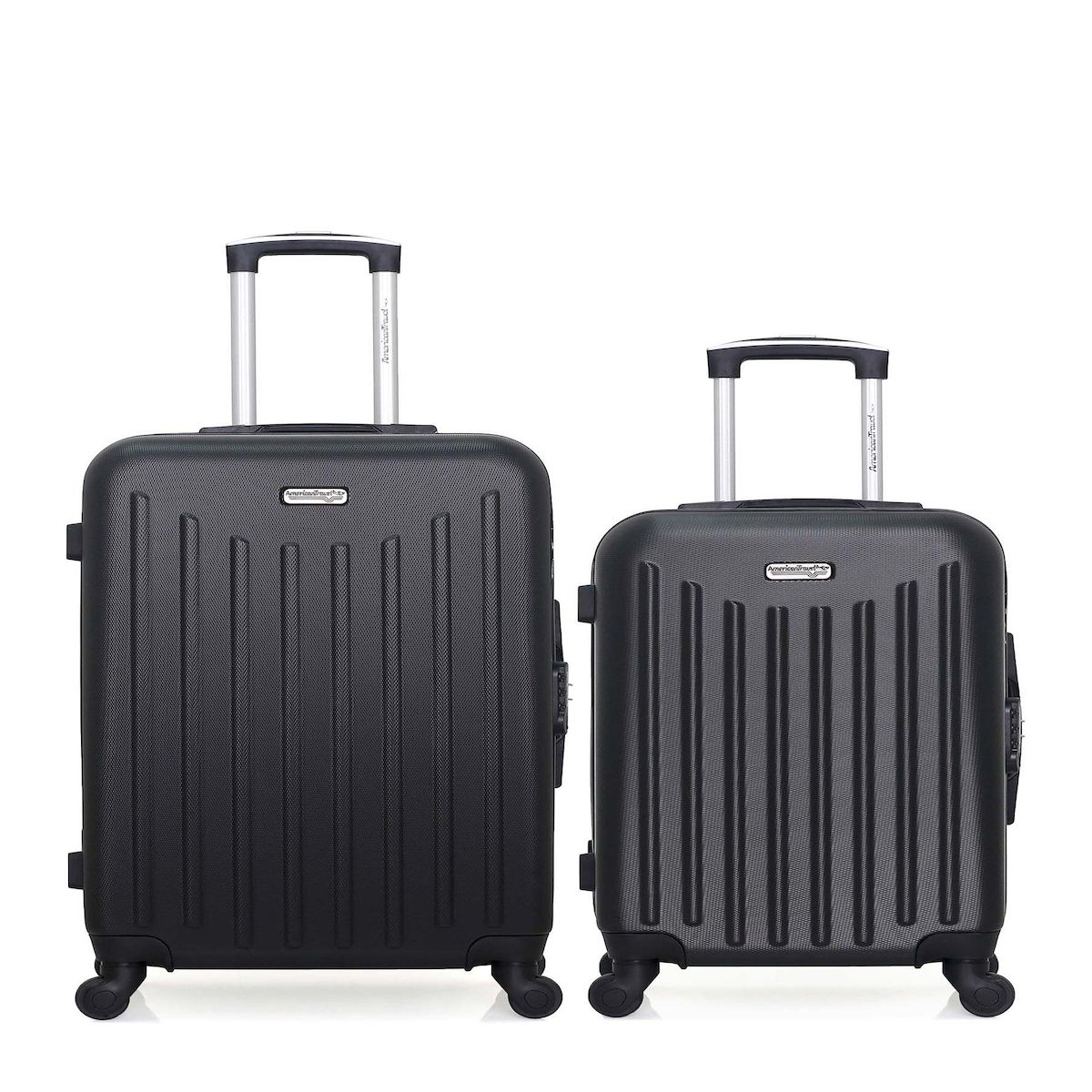 AMERICAN TRAVEL AMERICAN TRAVEL - Lot de 2 - Valise weekend et valise cabine BROOKLYN
