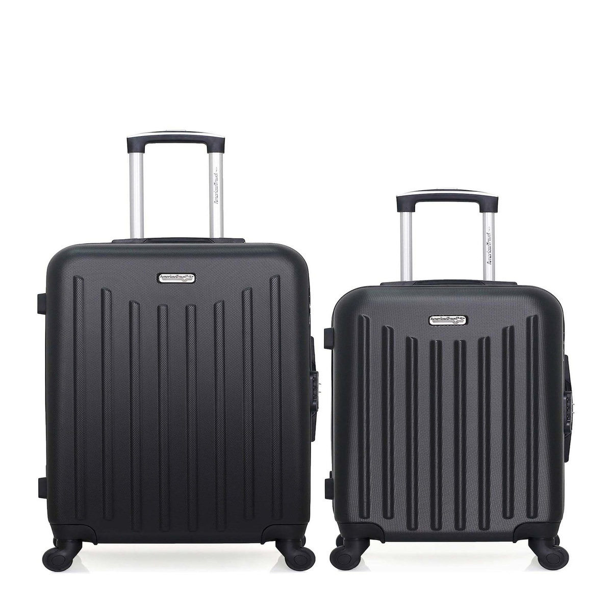 AMERICAN TRAVEL AMERICAN TRAVEL - Lot de 2 - Valise weekend et valise cabine BROOKLYN