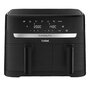 Voir la diapositive 1 : TEFAL Friteuse Tefal EY 901 N Dual Easy Fry Essential 8,3 litres