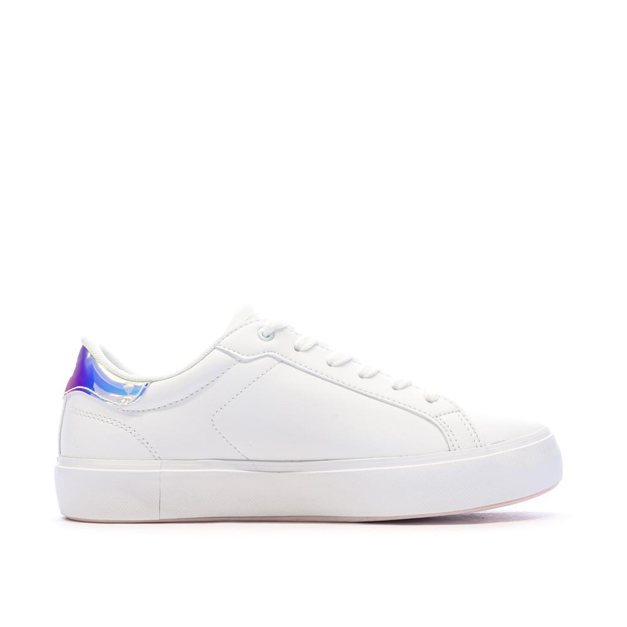 Voir la diapositive 2 : Lacoste Baskets Blanches Femme Lacoste Powercourt 124