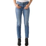Levi's Jean 724  Femme Levi's Shaping Slim Med Indigo   W26. Coloris disponibles : Bleu