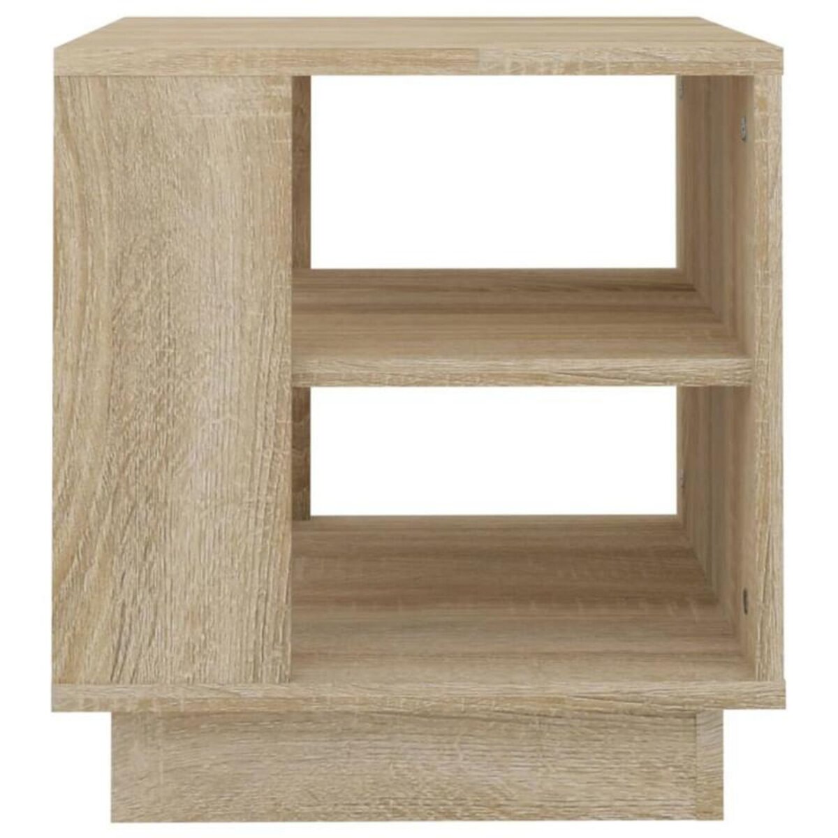 VIDAXL Table basse chêne sonoma 40x40x43 cm bois d ingénierie