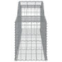 Voir la diapositive 5 : VIDAXL Paniers a gabions arques 6 pcs 300x50x60/80 cm fer galvanise